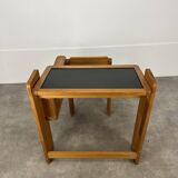 Trama folding pine children's desk, desk