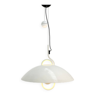 Suspension Moon par Elio Martinelli pour Martinelli Luce, 1970