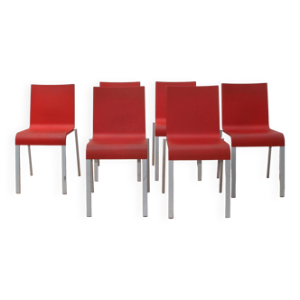 Suite of 6 chair 03, Vitra