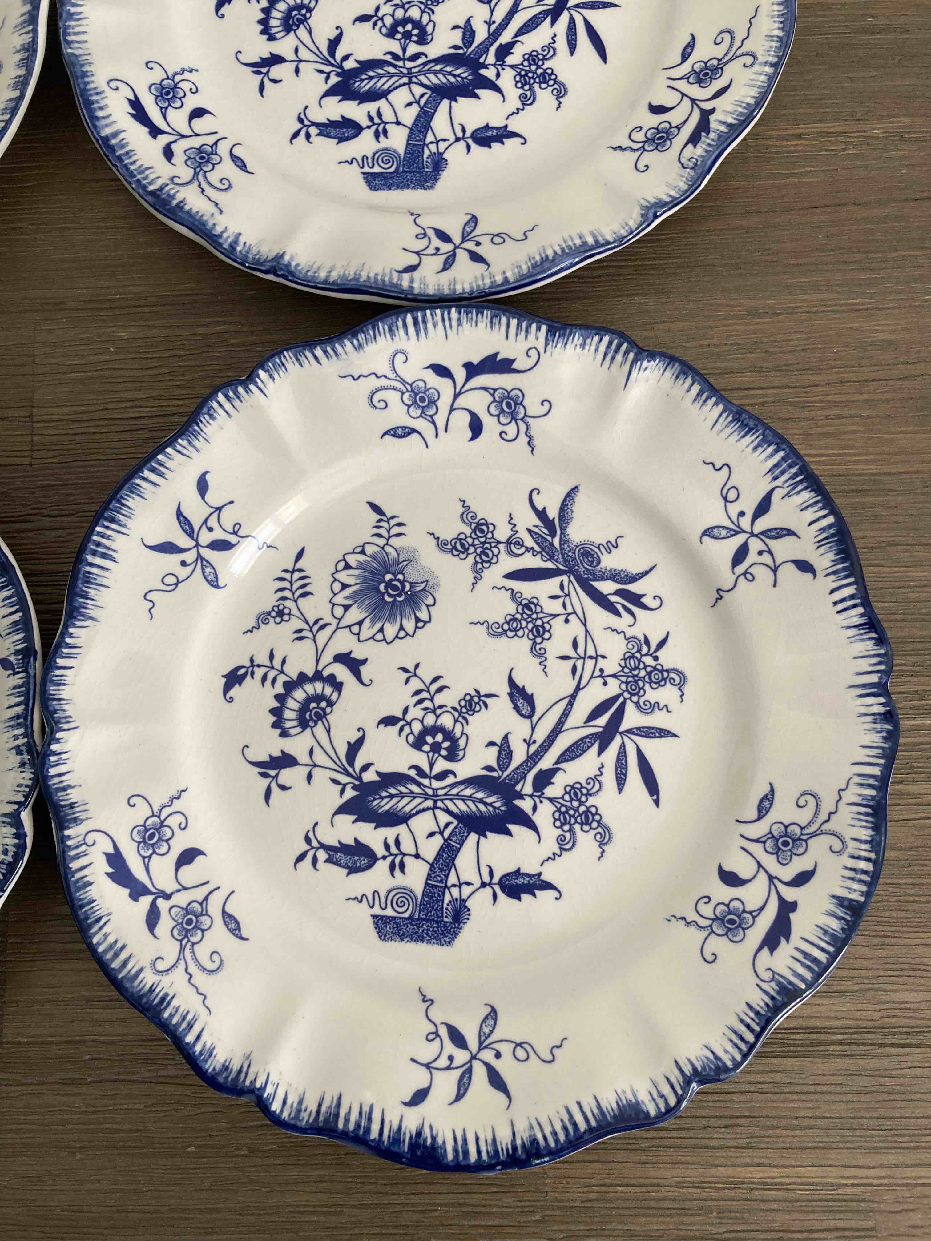 Dessert plates Sarreguemines "Lancaster"