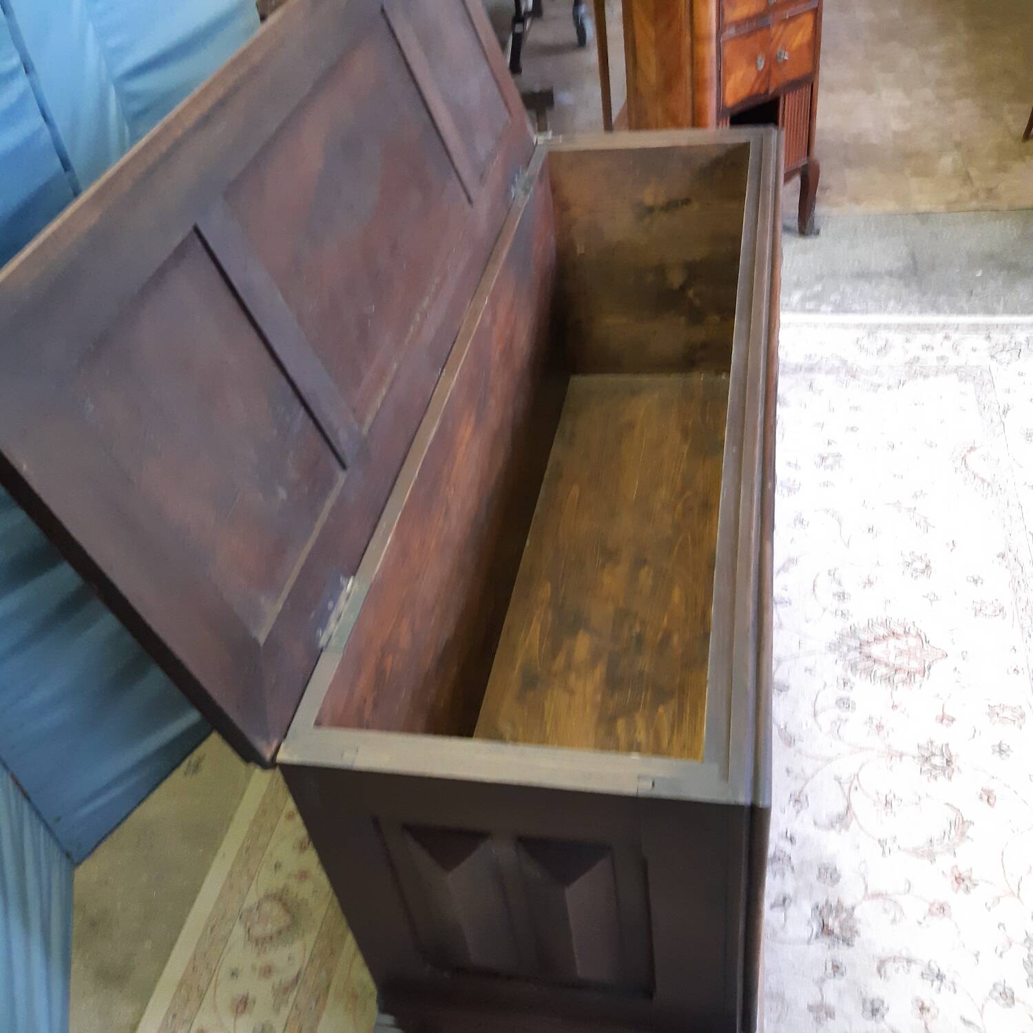 Large Louis XIII style chest 168X53cm