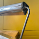 Vintage adjustable modernist wall lamp, chromed metal, France 1960