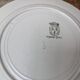Set of 2 small ironstone plates Saint Amand and Hamage Modern Style model