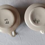Service à thé et café terre de fer