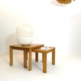 Afra and Tobia Scarpa, two tables, circa 1965