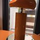 Vintage ceramic space-age lamp