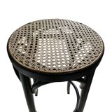 Vintage caned bar stools