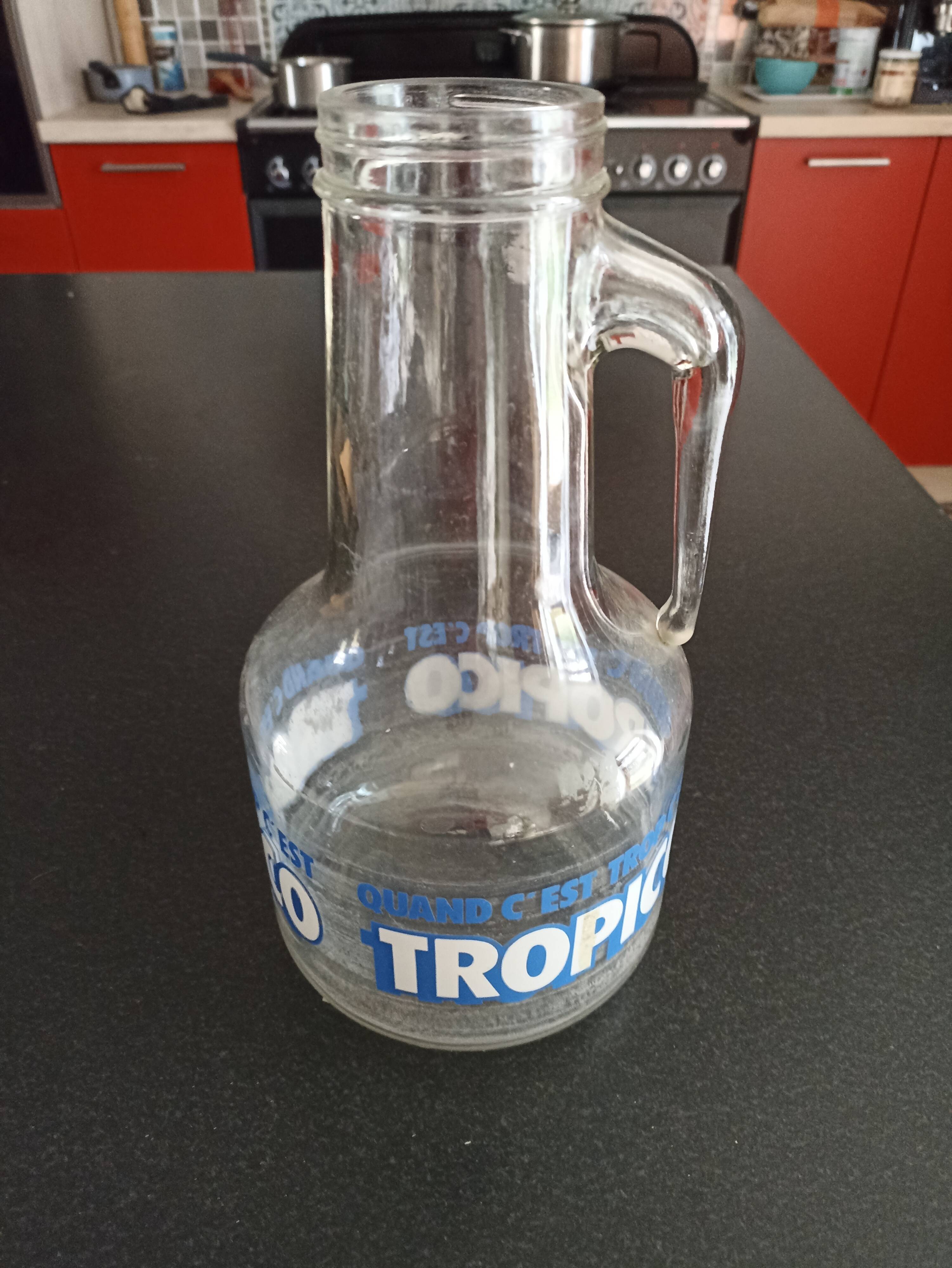 Tropico glass decanter