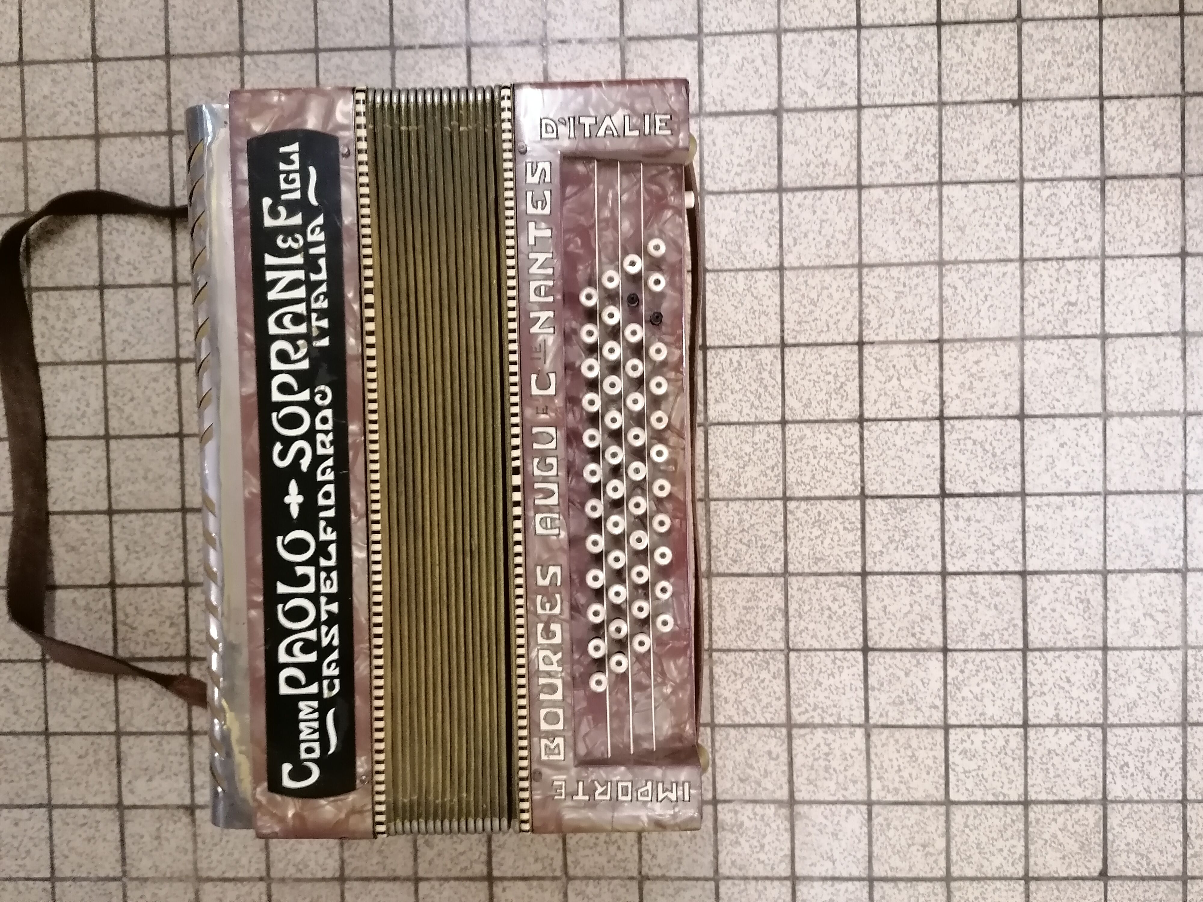 former accordion Paolo Soprani