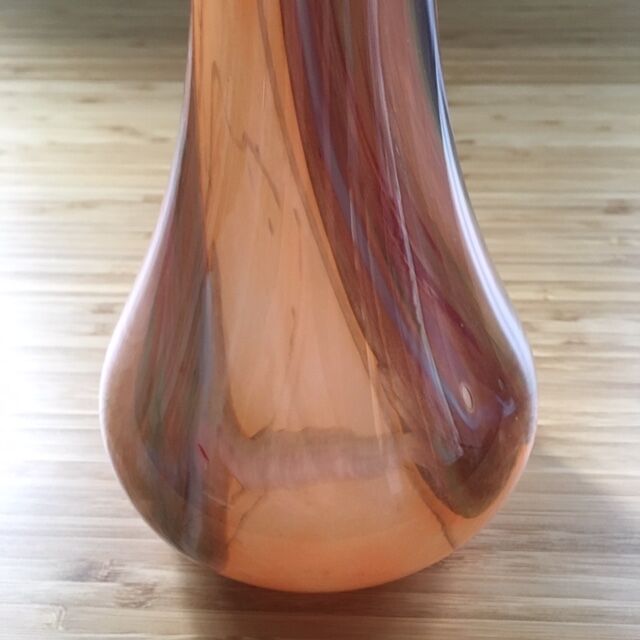 Vase en verre mélangé