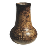 Stoneware vase by Jacques Pouchain, France, 1960