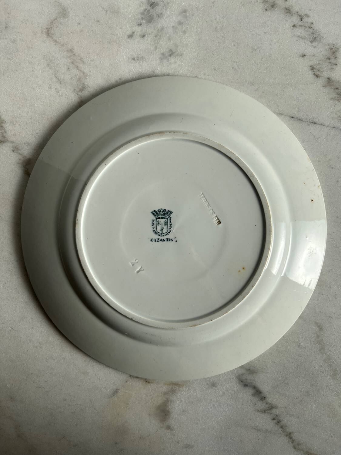 Byzantine presentation plate St Amand Terre de Fer