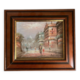 Oil on canvas by Paris Caroline Brunett