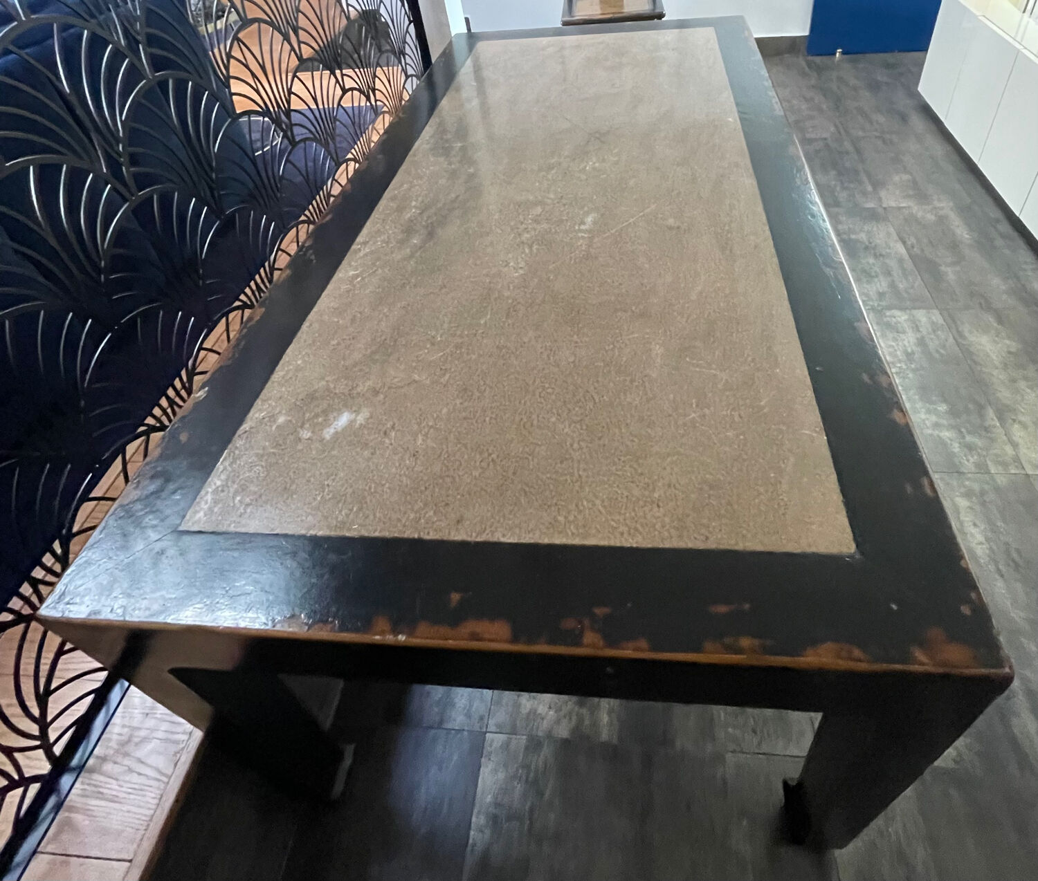 Industrial Chinese style dining table