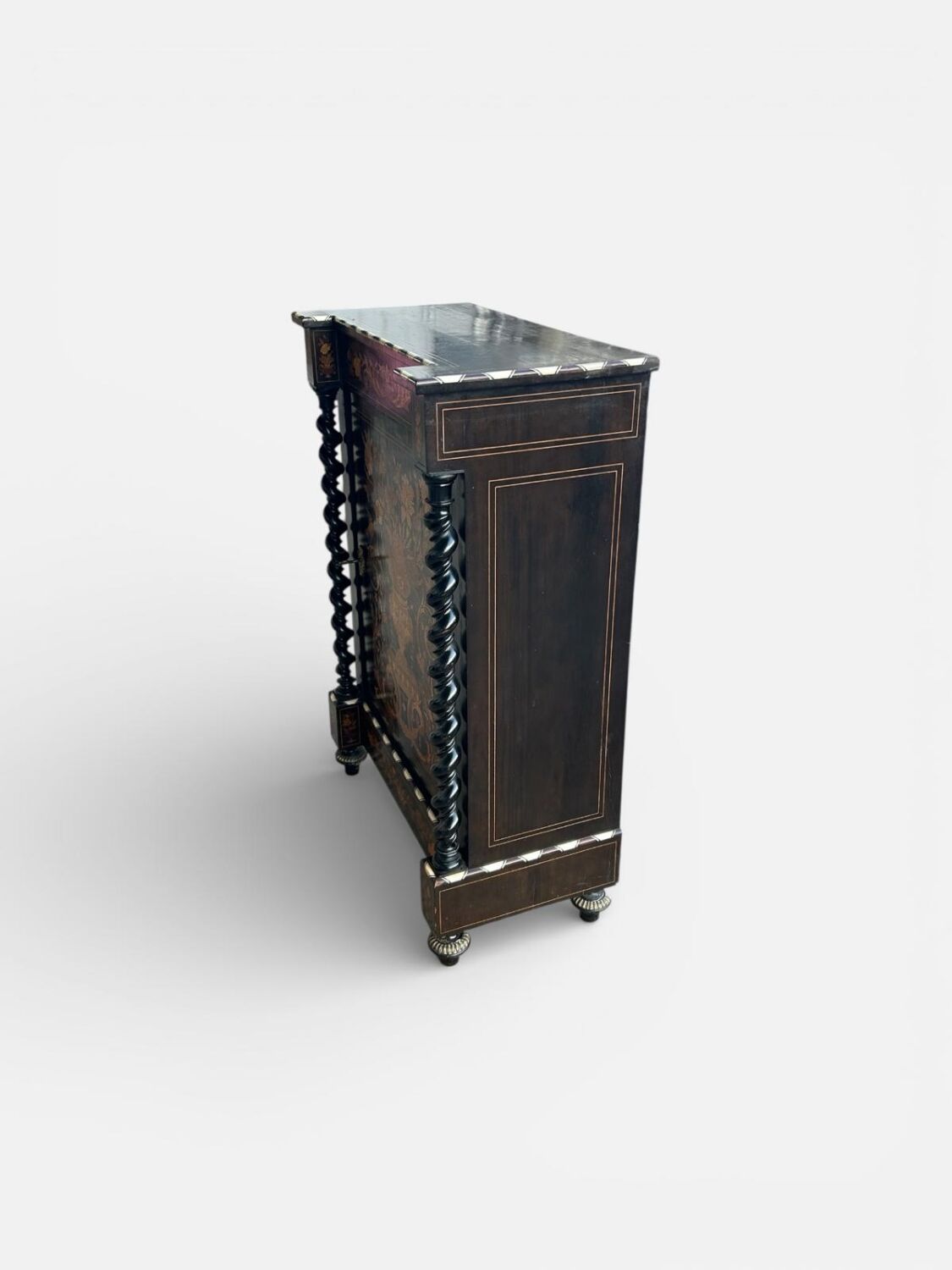 Sideboard - a piece of furniture at a supporting height or in between, made of marquetry and pl