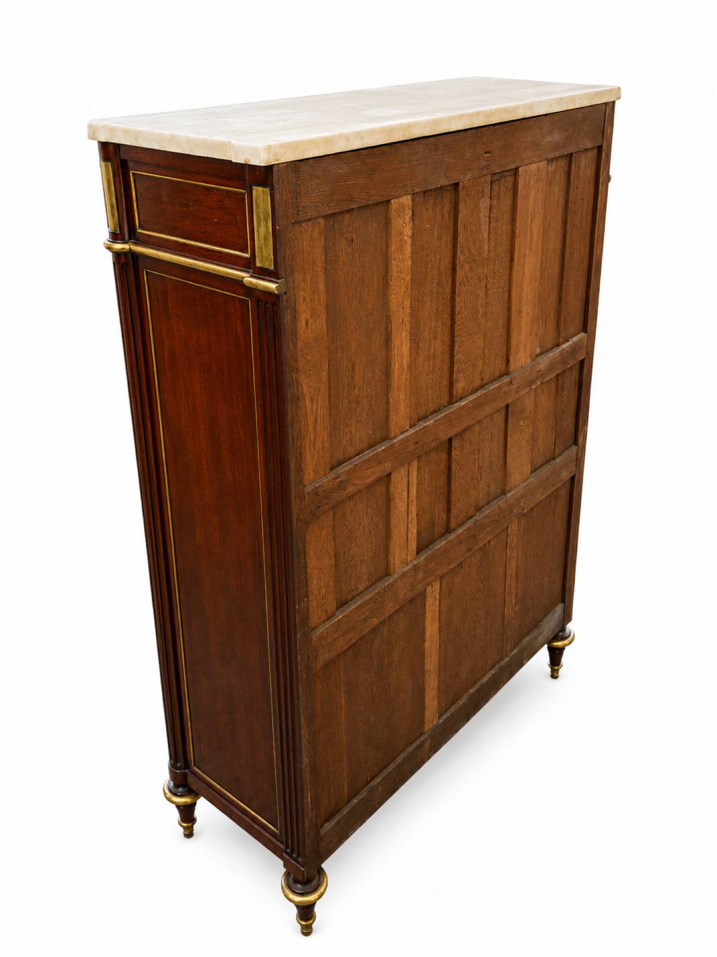 Secretary in Mahogany and Marble Louis XVI late 18th century