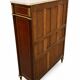Secretary in Mahogany and Marble Louis XVI late 18th century