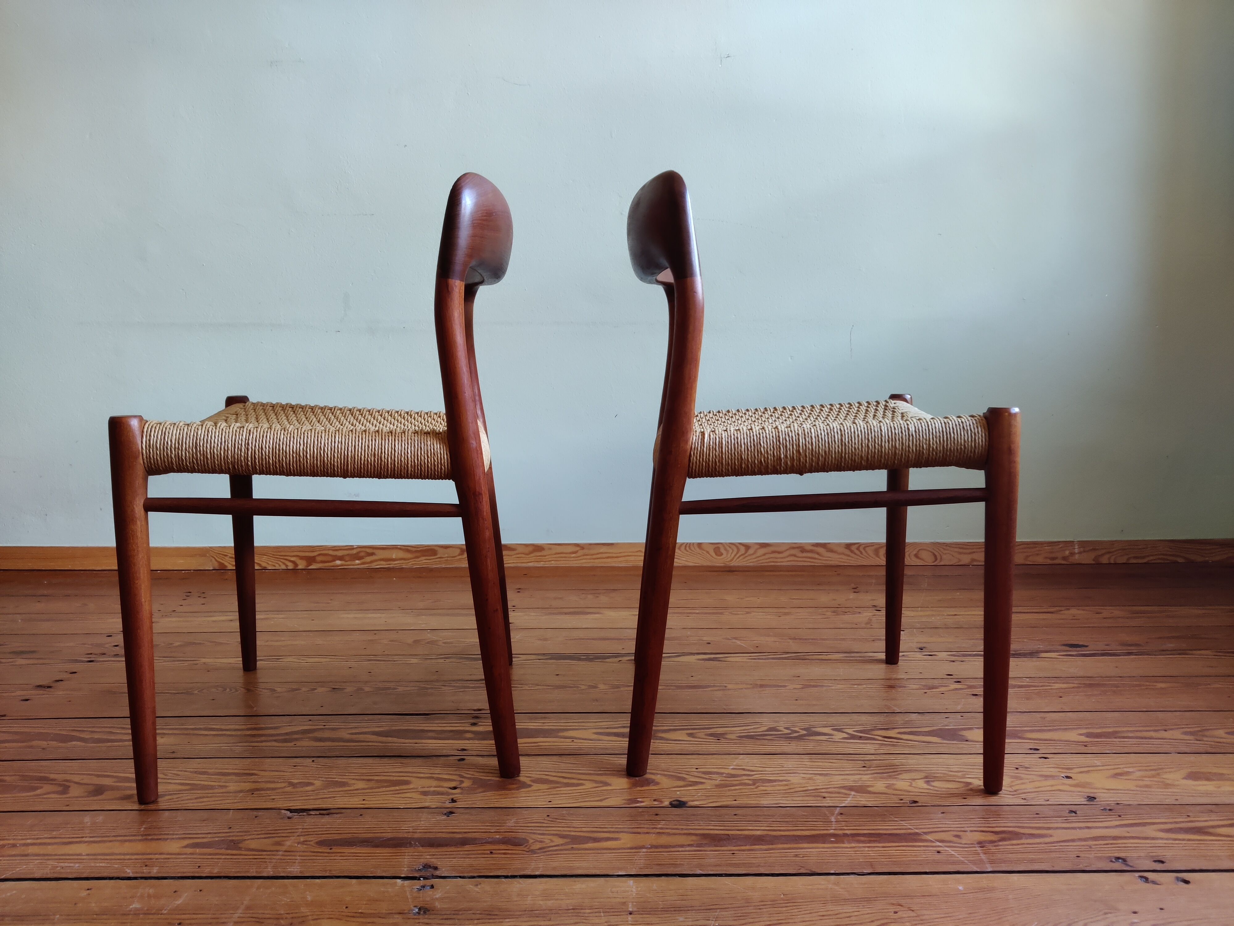 Niels Otto Mølller dining chairs, set of 4