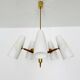 Austrian Brass Chandelier by Rupert Nikoll