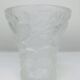 Vase "pansies" by Josef Inwald, molded pressed glass, art deco