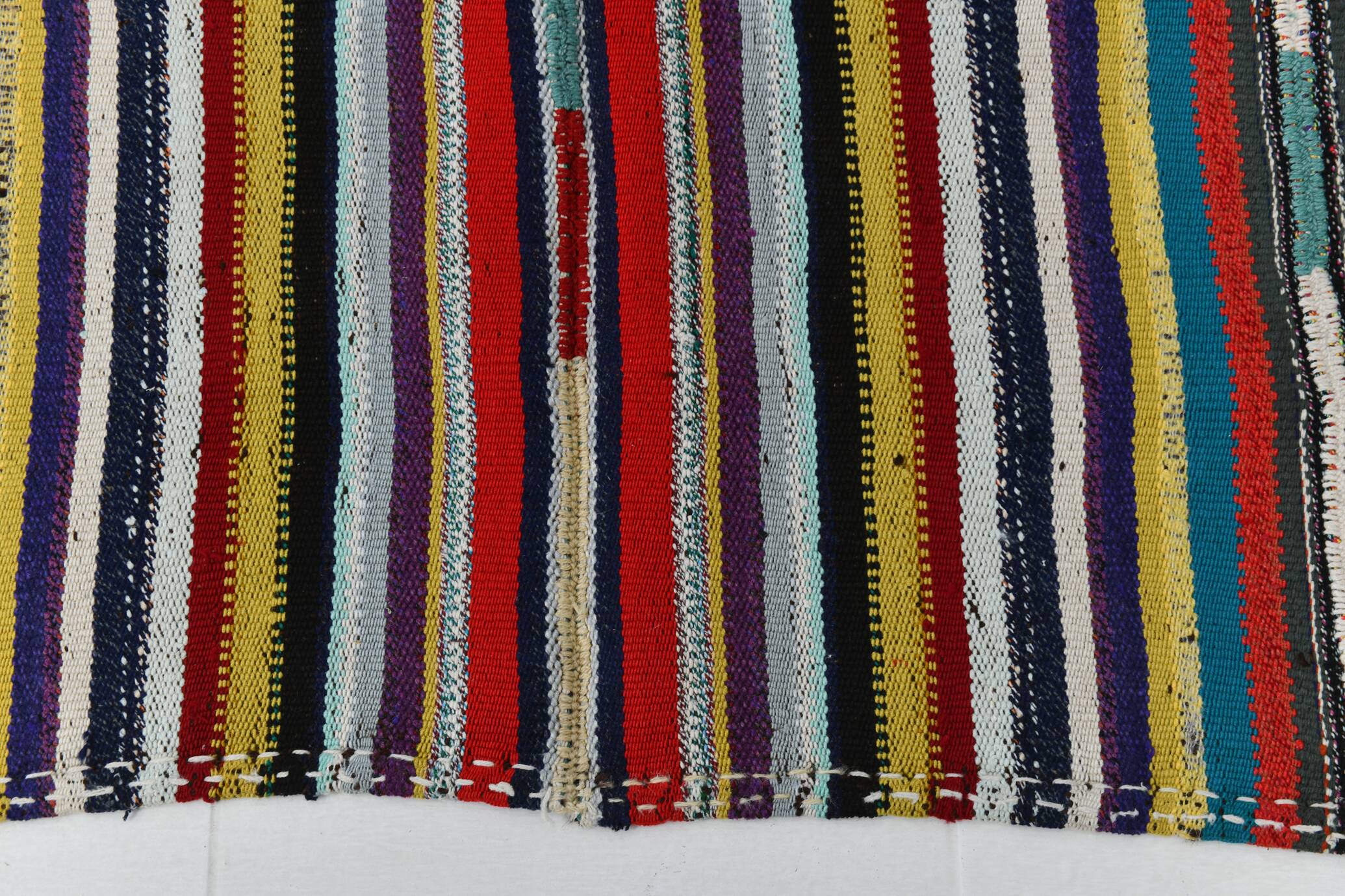 Multicolor Modernist Vintage Kilim Rug, 165x269Cm