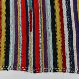 Multicolor Modernist Vintage Kilim Rug, 165x269Cm