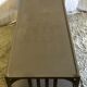 Painted solid wooden coffee table, bistro style