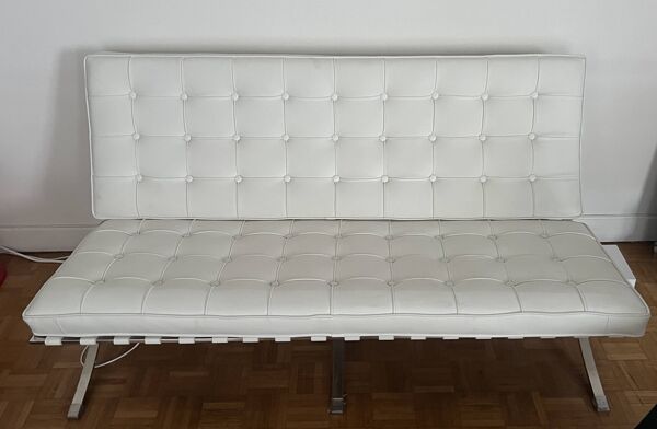 Mies van der Rohe - Canapé Barcelona - 2 places - Reproduction
