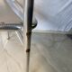 Enbsemble 3 chaises bistrot en aluminium