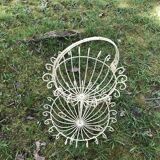 Old iron basket for fruits and vegetables