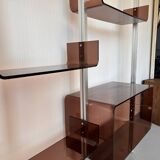 Modular bookcase, room divider by Michel Dumas