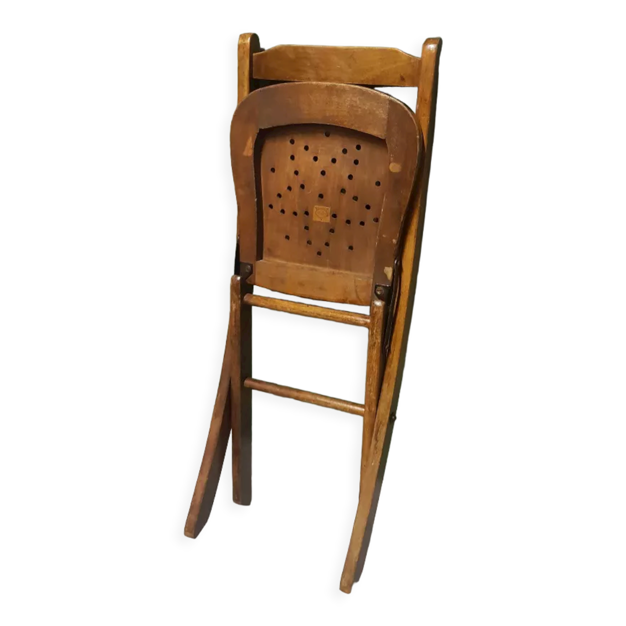 Old Venesta Children's Folding Chair, 1st half 20th Century.