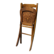 Chaise pliante pour enfants Venesta 1ère moitié du 20ème siècle.