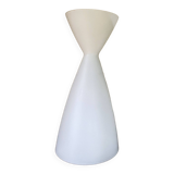 Vintage diabolo pendant light in opaline