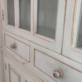 2-part display cabinet