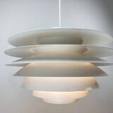 2 Scandinavian Pendant Lights • Verona • Svend Middelboe • Nordisk Solar • 1968