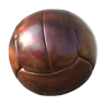 Vintage leather exercise ball