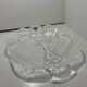 Plate, Peakcock, crystal glass, Lars Hellsten, Orrefors, Sweden, 1970