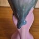 Vase vintage art déco années 50 forme libre