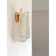 Mid-Century Modern “Conchiglie” Murano Glass Gold Wall Lights – Set of Two