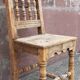 Antique wooden chair.