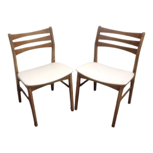paire de chaises vintage - danoises