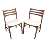 Paire de chaises vintage danoises  faldsled