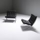 Vintage set of Barcelona Chairs - Ludwig Mies van der Rohe - Knoll International