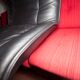 Leather sofa model "Veranda" Vico Magistretti for Cassina