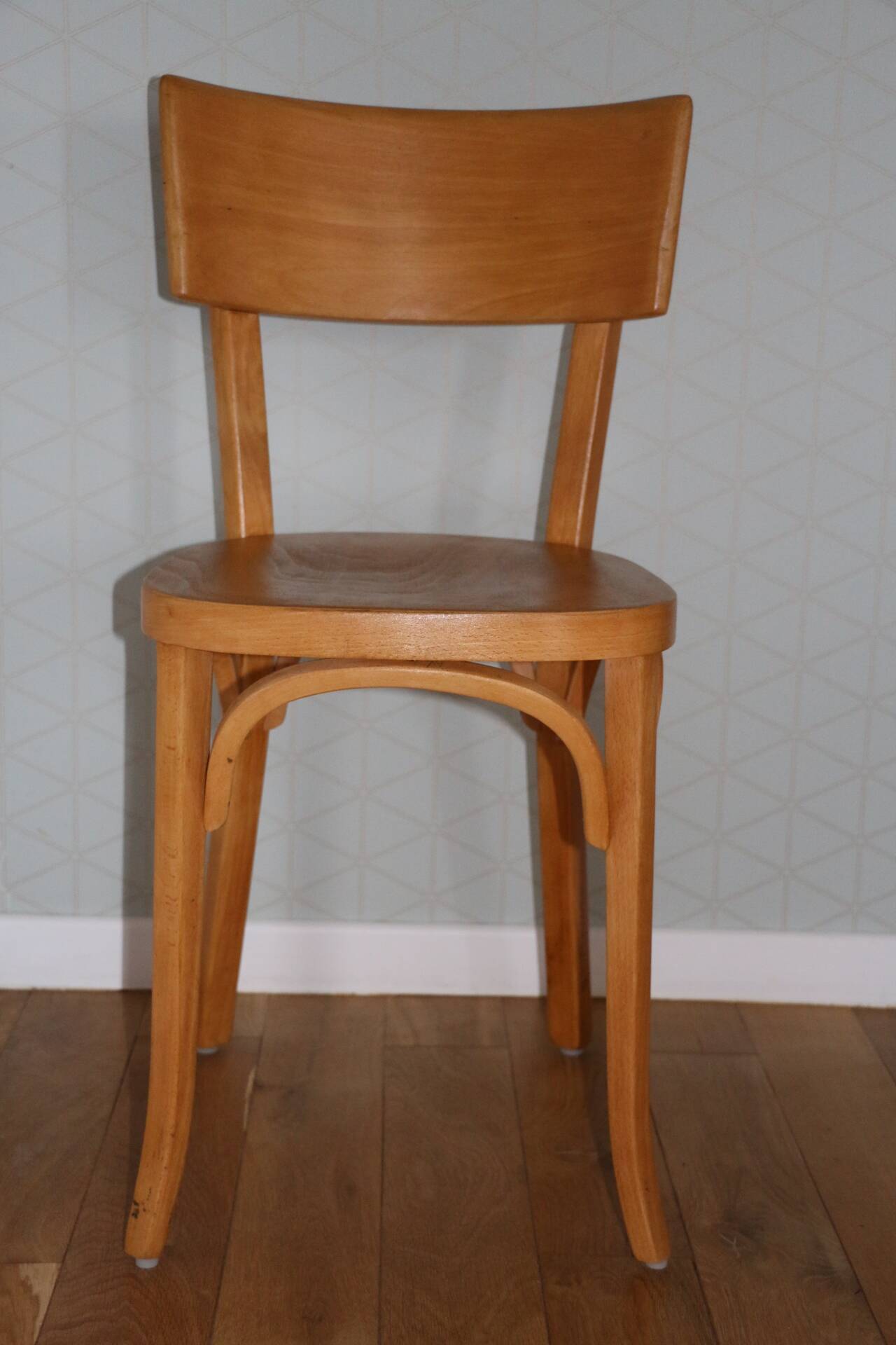 Set of 4 Baumann No. 30 chairs with wide back