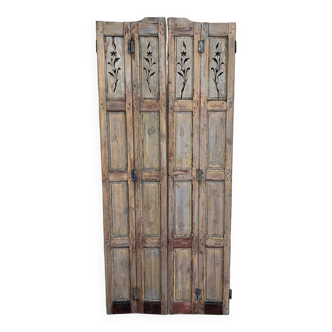 Ancienne paire de volets intérieur