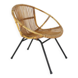 Tabouret en rotin Rohé Noordwolde 'Neerkant'
