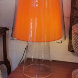 Table lamp mouth-blown glass