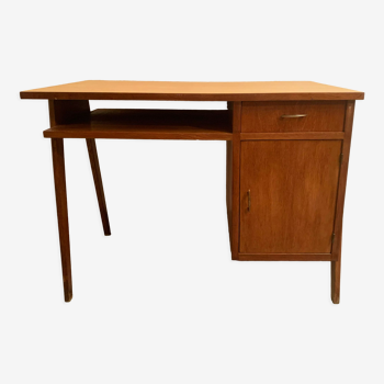 Vintage 50s oak desk
